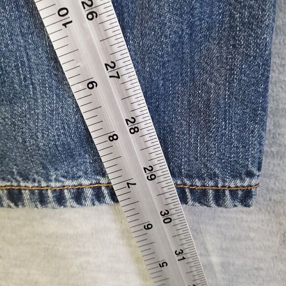 Vtg Abercrombie & Fitch 1892 Jeans Womens 8R Blue Straight Leg Denim - Picture 8 of 13